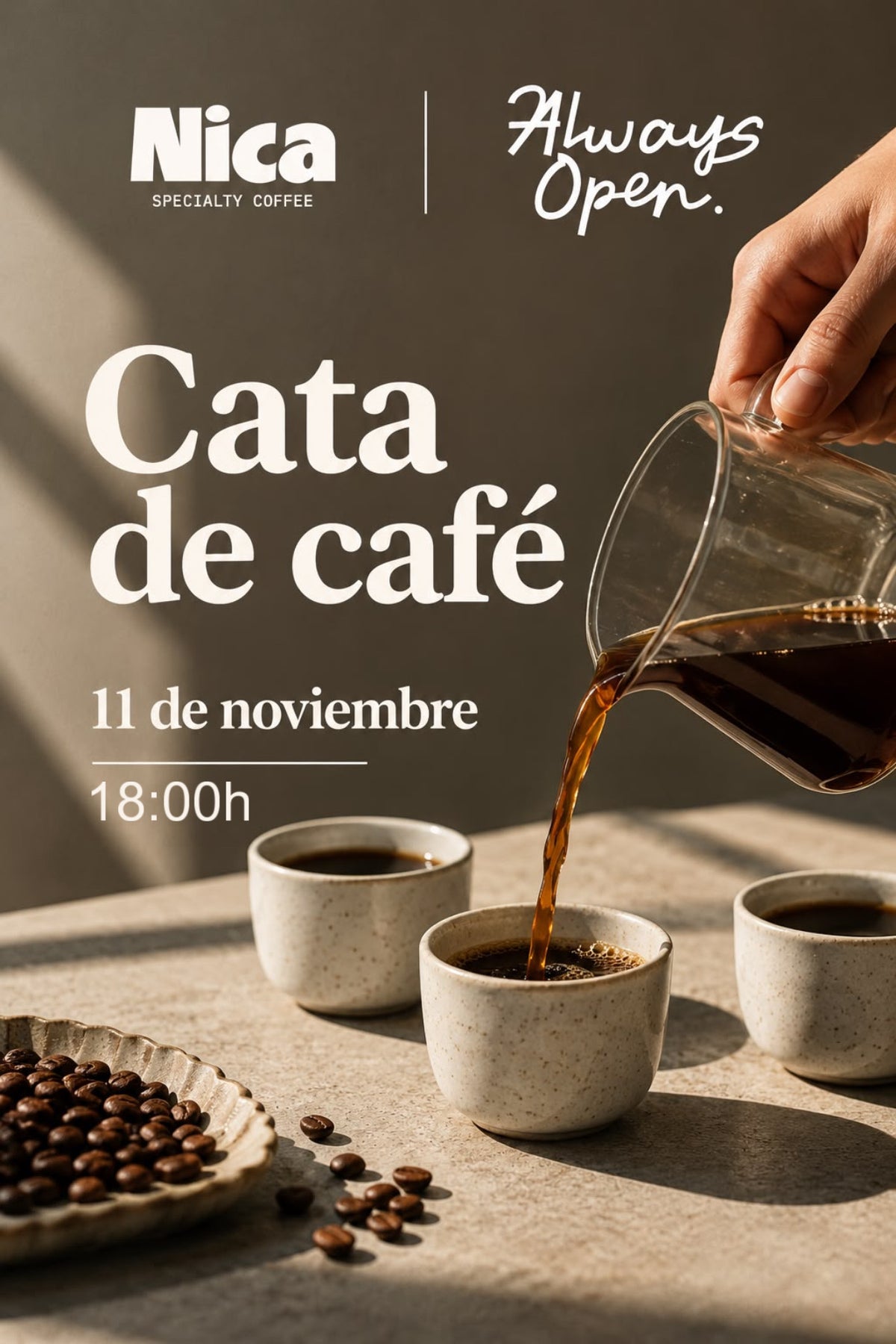 Cata de Café con Nica